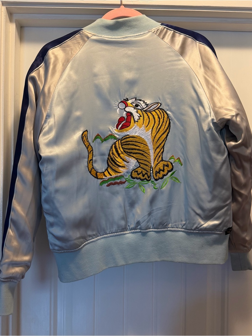 Reversible Satin Bomber